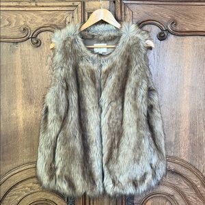 Loft Faux Fur Vest